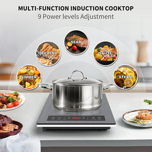 Cocina de Inducción Eléctrica Portátil de 2200W, Resistente al Agua, con Placa de Cerámica de Alta Resistencia y Pantalla Táctil Premium, Venta al Por Mayor - Product Image 4