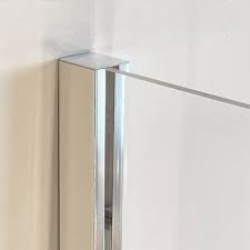 LACONICA Fourniture d'usine moderne Poignée en acier inoxydable Boîtier de salle de bain Charnière sans cadre en verre trempé Salle de douche 5 ans - Product Image 2