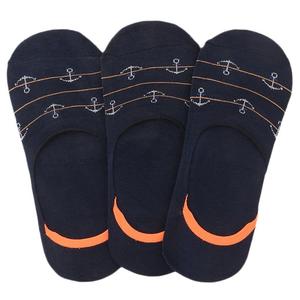 Men's Loafer Socks Pack Of 3 (Z260) - Navy Blue - Product Image 1