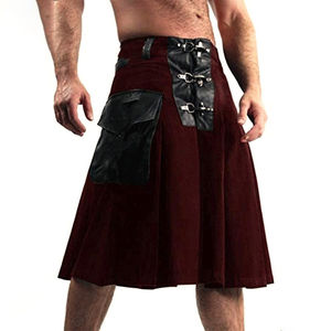 Meilleur Prix Kilt Traditionnel Écossais 2025 Vente Chaude Kilt Prix Très Abordable 13oz Tartan Kilt pour Homme - Product Image 6