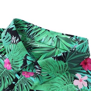 Hombres estampados para camisa Tela de punto Diseño de bolsillo Antiarrugas Manga corta Ropa de oficina informal Uniformes DE TRABAJO - Product Image 3