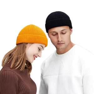 Venta caliente Casual Hip Hop Beanie Cap Nuevo diseño Transpirable Jacquard Tela Cómoda Elegante Hecho Pakistán para el uso diario - Product Image 6