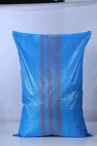 Sacs d'emballage de riz personnalisés Sacs tissés en PP laminé BOPP avec poignée et options de fenêtre - Product Image 4