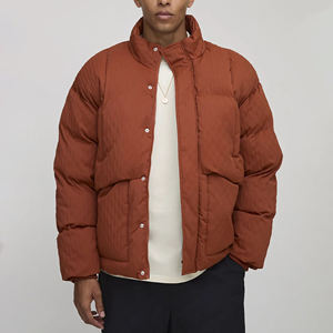 Chaqueta de Plumón de Pato, Cortavientos, Gruesa, Impermeable, para Hombre, Chaqueta de Invierno con Capucha, Chaqueta de Invierno para Exteriores, Chaqueta Acolchada Extra Grande para Hombre - Product Image 6