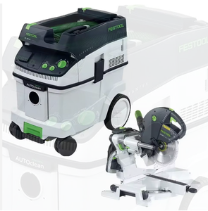 Sierra Ingletadora Deslizante Festool Kapex KS 120 EB con Extractor de Polvo CT - Product Image 1