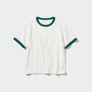 เสื้อยืดคอกลมผ้าฝ้ายผู้ชายแขนสั้น | เสื้อยืดริงเกอร์โอเวอร์ไซส์ - Product Image 2