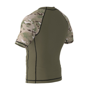 Dernier design de rashguard MMA pour hommes, vêtements d'entraînement de combat, vêtements de fitness de salle de sport, rashguard avec manches imprimées par sublimation - Product Image 5