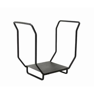 Support de bûche en fer forgé vintage pour bois de chauffage, rangement pour la maison et le jardin, étagères intérieures, accessoires de cheminée d'extérieur - Product Image 5