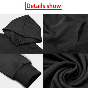 Sweat-shirts à logo personnalisé de haute qualité, impression sur mesure, polyester, sublimation, sweats à capuche amples, coupe ample pour hommes et femmes - Product Image 3