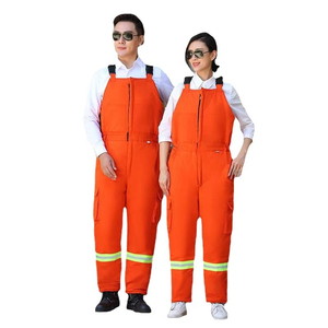 Premium Customized Industrial Safety Workwear Bib <b>Pants</b> Multi Pockets Uniform <b>Work</b> Overalls <b>Cargo</b> <b>Pants</b> for Winter - Product Image 5