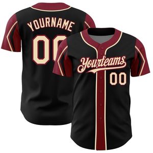 Meilleur maillot de baseball personnaliser 7V7 entraînement uniforme de baseball et de softball avec numéro de nom d'équipe personnalisé et quantité minimale de commande bas - Product Image 6