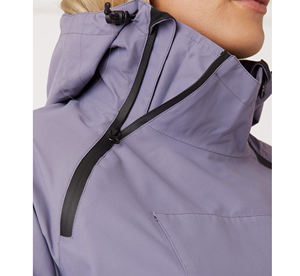 Chaqueta de lluvia Ecuestre para competición al aire libre para mujer, abrigo de caballo a prueba de agua de concha suave con logotipo personalizado - Product Image 6