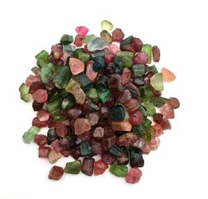 Multi Tourmaline Rugueuse 50 CT Tourmaline Naturelle Pierre précieuse brute en vrac, Tourmaline brute multicolore pour l'artisanat de bijoux - Product Image 1