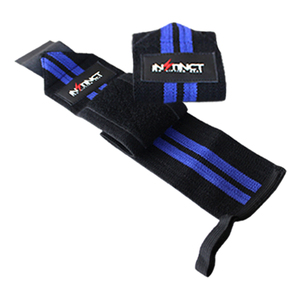 สายรัดข้อมือยกน้ำหนักแบบมีห่วง สำหรับออกกำลังกายในยิม เหมาะสำหรับเดดลิฟท์และพาวเวอร์ลิฟท์ สายรัดข้อมือแบบรัดกระชับ กันลื่น - Product Image 1