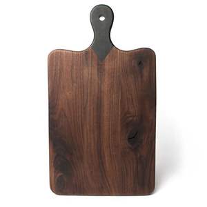 Planche à découper de cuisine en bois d'acacia fabriquée à la main conception de branche unique taille et forme personnalisées Homeware œuvre d'art - Product Image 2