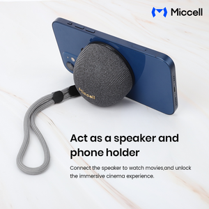 Miccell BT - Mini Altavoz Portátil Magnético <span class=keywords><strong>de</strong></span> Plástico Resistente al Agua, Verdaderamente Inalámbrico, con Sonido <span class=keywords><strong>de</strong></span> Alta Calidad <span class=keywords><strong>de</strong></span> 5.4, Salida <span class=keywords><strong>de</strong></span> 5-10 W - Product Image 5