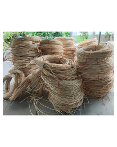 โรงงานขายส่งแกนหวายพรีเมี่ยมทําเฟอร์นิเจอร์ทอวัสดุหวายกลมดิบทําด้วยมือจากเวียดนาม - Product Image 4