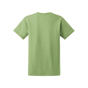 Camiseta en blanco personalizada de algodón pesado puro para hombres, camisetas lisas con bordado de impresión personalizada Unisex para hombres - Product Image 2