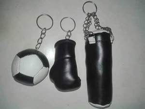 Logo personnalisé en gros PU Gants de boxe porte-clés logo personnalisé - Product Image 4