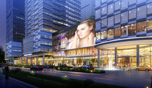 Écran LED transparent à grille, étanche IP65, mural, 4K, lisible en plein soleil, pour mur-rideau en verre extérieur commercial - Vente Flash - Product Image 4
