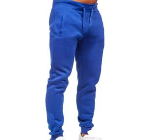 Pantalon de jogging en molleton à taille élastique pour hommes - Product Image 6