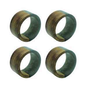 แหวนรองผ้าเช็ดปากทำจากเรซิ่นและไม้ เป็นมิตรกับสิ่งแวดล้อม เหมาะสำหรับงานปาร์ตี้และการใช้งานในชีวิตประจำวัน ดีไซน์คลาสสิก - Product Image 4