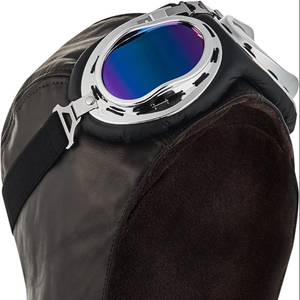 2024 unisexe en cuir pilote moto casquettes brodé seau chapeau par International Standard mode décontracté quotidien 4 saisons - Product Image 1