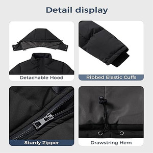 Chaqueta acolchada 2025, venta al por mayor, nueva chaqueta acolchada estampada para hombre, chaqueta acolchada personalizada OEM cargada por Dress Sports - Product Image 5