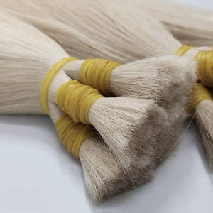 Vietnamese Super double drawn Human Bulk Hair | Natural Black Color | Soft Durable and Tangle-Free | Direct Manufacturer Supply - Product Image 6