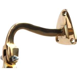 Fabrication exquise haute cloche en laiton brillant tenture murale cloche de bateau de luxe avec corde blanche vente chaude cloches de porte nautiques - Product Image 2