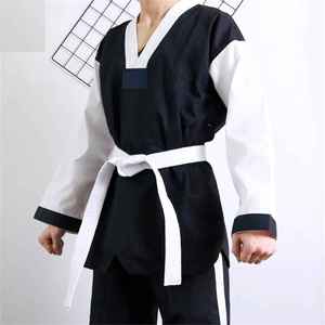 Uniforme de Taekwondo Personalizado y Cómodo con Poliéster/Algodón de Secado Rápido que Ofrece un Ajuste Relajado para Patadas Altas y Movimientos Rápidos - Product Image 3