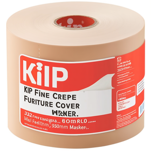 KIP Fine <b>Crepe</b> Furniture Cover 332 Length 33mm Width Roll 550mm Masker - Product Image 3