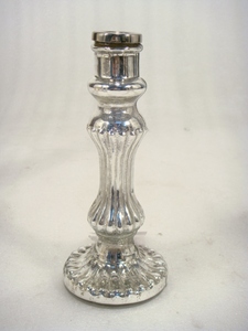 Portavelas de cristal de mercurio dorado para el hogar, sala de estar, boda, fiesta, Navidad, portavelas de cristal decorativo - Product Image 2