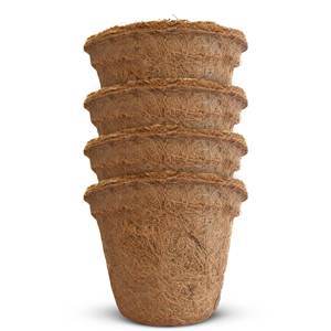 Maceta hidropónica para cultivo, macetas pequeñas de fibra de coco, para plantas de vivero, venta al por mayor - Product Image 2