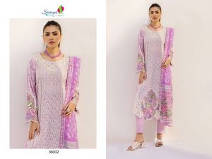 Moda alta demanda atractiva Ropa Étnica algodón con Chikankari bordado Salwar traje - Product Image 2