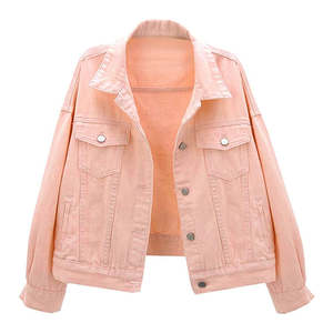 Vente en gros de nouvelles vestes en jean pour femmes, mode d'hiver, grande taille, authentiques - Product Image 5