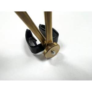 2 PCS Indoor Gold Flagpole Spreader 18 Inches Arm Length Fitting <b>Poles</b> 1 1/8\"-1 3/8\" Diameter - Product Image 4