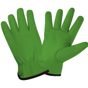 Gants de conducteur en cuir de vachette de qualité supérieure Vêtements de sécurité réfléchissants confortables pour un usage quotidien Mitaines souples de qualité supérieure - Product Image 4