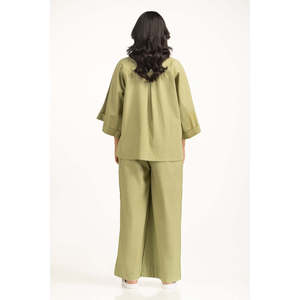 เสื้อฤดูร้อนลำลองคอจีน WM-COD-SS25-330T ระบายอากาศได้ดี สวมใส่สบาย ทรงปกติ - Product Image 5