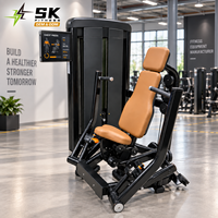 Mesin Chest Press Cerdas SK LZN1 dengan Layar Digital, Tumpukan Beban, Sandaran, dan Pegangan untuk Latihan Kekuatan Tubuh Bagian Atas