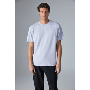 GRIMELANGE HISON เสื้อยืดแขนสั้นคอกลมผู้ชายทรงสบาย - Product Image 4