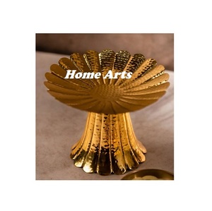 Top Quality Stainless Steel Chocolate Bowl With Stand Round Shape Customized Size <b>Dessert</b> Bowl With Stand - Product Image 5