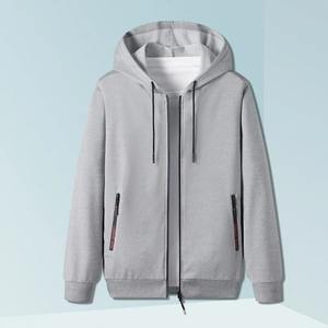 Venta al por mayor bordado de punto transpirable 100% algodón Sudadera con capucha y pantalones conjunto para hombres OEM personalizado chándal de dos piezas ropa casual - Product Image 4