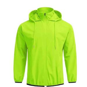 2025 veste de pluie extérieure en Nylon de haute qualité pour hommes léger imperméable OEM Service deux tons couleur bloc veste vierge - Product Image 1