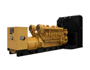 400V 2500KVA Nuevo AC Trifásico Caterpillar generador diesel abierto 3516B 50Hz