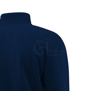 Veste d'entraînement d'hiver pour le sport, fermeture éclair intégrale, col montant, logo frontal, légère, respirante, vêtement de sport pour s'chauffer - Product Image 5