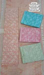 Venta al por mayor suministro suave y cómodo Lizzi Bizzi estampado inferior Kurta con algodón impreso Dupatta trajes para damas - Product Image 3