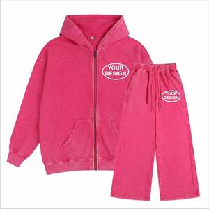 Ensemble de pull d'hiver pour homme Rehex Impex 100% coton uni style rétro streetwear imperméable sweat-shirt pantalon écologique logo personnalisé - Product Image 4