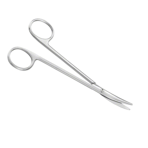Tijeras Quirúrgicas Curvas Metzebaum de Primera Calidad, Acero Inoxidable Manual, Certificación CE, Reutilizables para Uso Hospitalario - Product Image 3