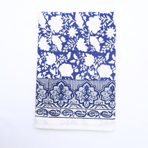 El mejor mantel con estampado floral a mano, hecho a mano de alta calidad para bodas, uso diario, mantel ecológico de algodón orgánico - Product Image 1